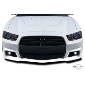2011-2014 Dodge Charger Polyurethane SRT Look Front Bumper - 1 Piece (S) - image 1