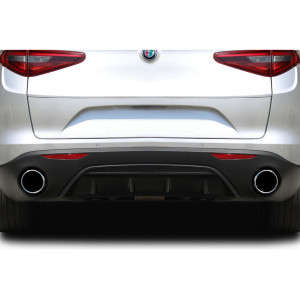2017-2023 Alfa Romeo Stelvio Duraflex Silkstreak Rear Diffuser - 1 Piece - image 1
