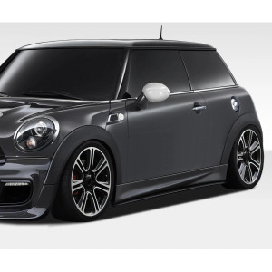 2007-2013 Mini Cooper Hatchback R56 2009-2015 Cooper convertible R57 2012-2015 Cooper Coupe / Roadster R58 R59 Duraflex DL-R Side Skirt Splitters - 2 Piece - image 1