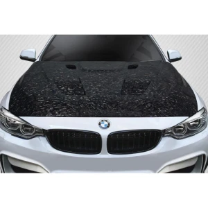 2012-2018 BMW 3 Series Eros Version 1 Carbon Fiber Hood - image 1