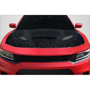 2015-2023 Dodge Charger Hellcat Carbon Fiber Hood - image 1