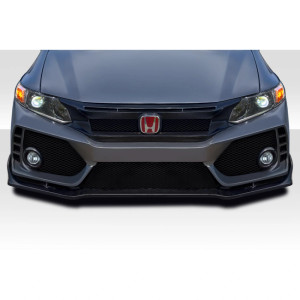 2012-2015 Honda Civic 4DR FK8 Type R Look Front Bumper - 1 Piece - image 1