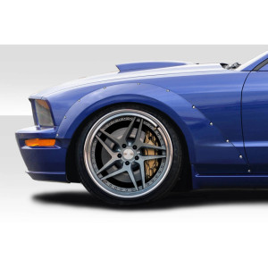 2005-2009 Ford Mustang Duraflex Circuit Wide Body 75MM Fender Flares - 4 Piece - image 1