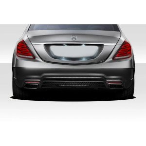 2014-2020 Mercedes S Class W222 Duraflex W-1 Rear Bumper - 1 Piece (S) - image 1