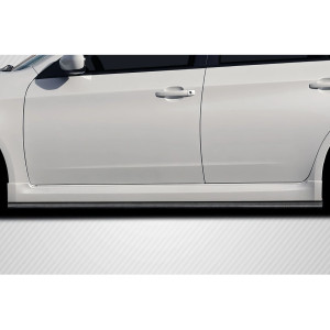2008-2010 Subaru Impreza WRX Carbon Creations Ghost Side Skirt Rocker Panel Splitters - 2 Pieces - image 1