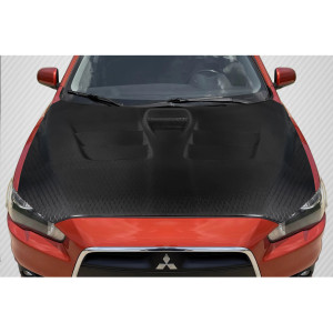 2008-2017 Mitsubishi Lancer / Lancer Evolution 10 Lancer Geo6ix Dritech GT Concept Hood - 1 Piece - image 1