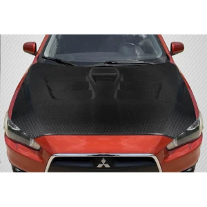 2008-2017 Mitsubishi Evolution GT Concept Carbon Fiber Hood - image 1