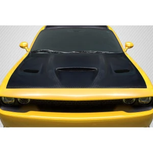 2008-2023 Dodge Challenger Hellcat Carbon Fiber Hood - image 1