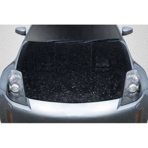 2003-2006 Nissan 350Z Z33 Carbon Creations AeroForge Dritech JGTC Hood - 1 Piece - image 1