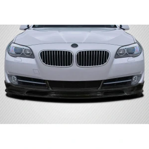 2011-2016 BMW 5 Series Wave Carbon Fiber Front Lip - image 1