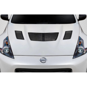 2009-2020 Nissan 370Z Z34 GT1 Hood Vents - 3 Piece - image 1