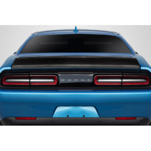 2008-2023 Dodge Challenger Carbon Creations Iconic Rear Wing Spoiler - 1 Piece - image 1