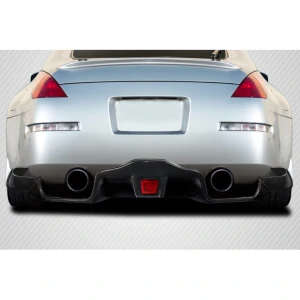 2003-2008 Nissan 350Z Z33 F1 Rear Diffuser - 5 Piece ( fits G35 2DR / G37 2DR / 370Z ) (S) - image 1