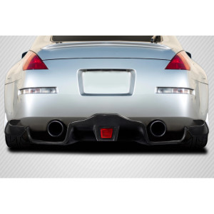 2003-2008 Nissan 350Z Z33 Carbon Creations F1 Rear Diffuser - 5 Piece ( fits G35 2DR / G37 2DR / 370Z ) - image 1