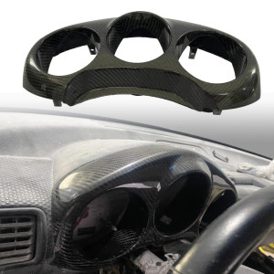 ModeloDrive Carbon Fiber OER Instrument Cluster Bezel Dash Trim (LHD) > Toyota MRS MR2 Spyder 2000-2005 - image 1 ModeloDrive Carbon Fiber OER Instrument Cluster Bezel Dash Trim (LHD) > Toyota MRS MR2 Spyder 2000-2005 - image 1