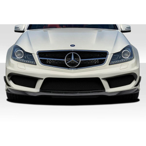 2012-2014 Mercedes C63 W204 Black Series Look Front Bumper - 1 Piece - image 1