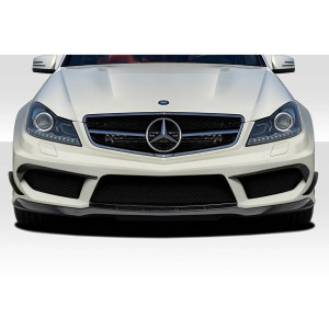 2012-2014 Mercedes C63 W204 Black Series Look Front Bumper - 1 Piece - image 1