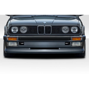 1984-1991 BMW 3 Series E30 Grevan Front Lip Spoiler Air Dam - 1 Piece - image 1