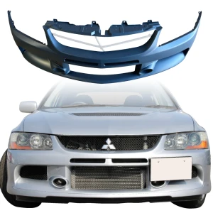 PP EVO9 Front Bumper > Mitsubishi Evolution EVO8 EVO9 2003-2006 - image 1