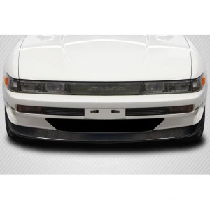 1989-1994 Nissan S13 Silvia OEM Look Carbon Fiber Front Lip - image 1