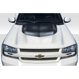 2002-2008 Chevrolet Trailblazer Duraflex ZL1 Look Hood - 1 Piece - image 1