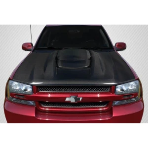 2002-2008 Chevrolet Trailblazer ZR1 V2 Carbon Fiber Hood - image 1