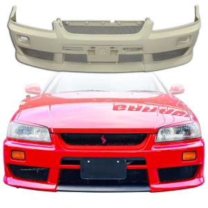 FRP ATIA Front Bumper > Nissan Skyline (R34) GTS 1999-2002 > 2/4dr - image 1