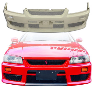 ModeloDrive FRP ATIA Front Bumper > Nissan Skyline (R33) GTS 1999-2004 > 2/4dr - image 1 ModeloDrive FRP ATIA Front Bumper > Nissan Skyline (R33) GTS 1999-2004 > 2/4dr - image 1