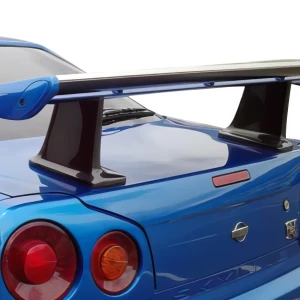 Carbon Fiber JU GTR Wing Riser Stands > Nissan Skyline (R34) GTS 1999-2002 - image 1