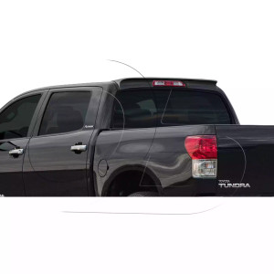 Toyota Tundra 2007-2012 ’19 Silverado Look 1 Piece Polyurethane Roof Wing Spoiler - image 1