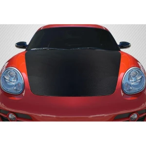 2006-2012 Porsche Cayman 2005-2012 Porsche Boxster 2005-2013 Porsche 997 OEM Look Hood - 1 Piece - image 1