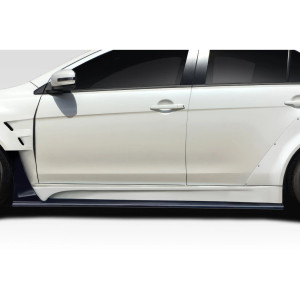 2008-2017 Mitsubishi Lancer / Lancer Evolution 10 Vantix Side Skirt Rocker Panels - 2 Pieces - image 1