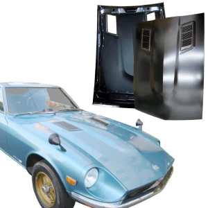 Steel 280-Style Dual Vent Hood > Datsun 260Z S30 1974-1974 - image 1