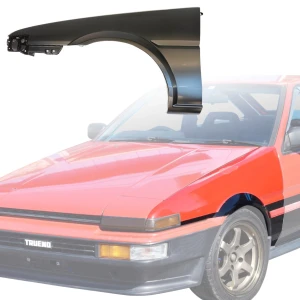 Steel OER Fender (LEFT) > Toyota Corolla AE86 Trueno 1984-1987 - image 1