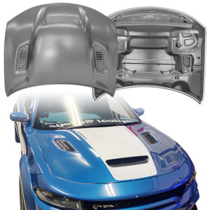 OEREP Steel SRT Redeye Style Hood > Dodge Charger 2015-2023 - image 1