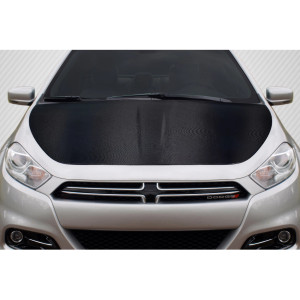 2013-2016 Dodge Dart Carbon Creations OEM Look Hood - 1 Piece - image 1