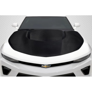 2017-2021 Chevrolet Camaro Carbon Creations ZL1 Look Hood - 2 Pieces - image 1