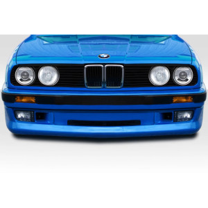1984-1991 BMW 3 Series E30 Duraflex Supreme Front Lip Spoiler Air Dam - 1 Piece - image 1