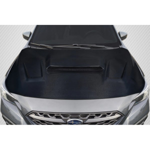 2022-2024 Subaru WRX Carbon Creations Vorin Hood - 1 Piece - image 1
