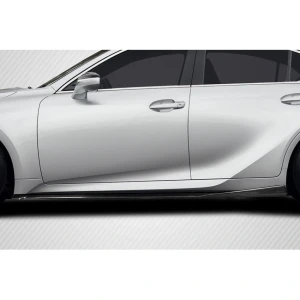 2021-2025 Lexus IS Geisha Carbon Fiber Side Skirts - image 1