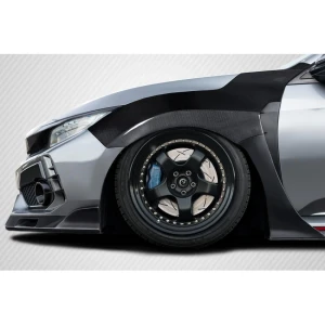 2017-2021 Honda Civic Type R Skywalker Front Fenders (+25mm) - 2 Pieces - image 1