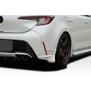 2019-2023 Toyota Corolla Hatchback Duraflex Medula Rear Lip Add on Spoilers - 2 Pieces - image 1