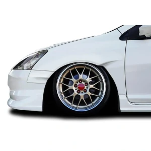 2002-2005 Honda Civic Shingo Front Fenders ( +30MM ) - 2 Pieces - image 1