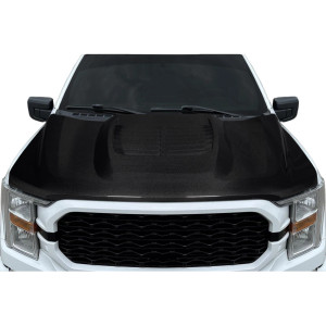 2021-2025 Ford F-150 Carbon Creations Adventure Hood - 1 Piece - image 1