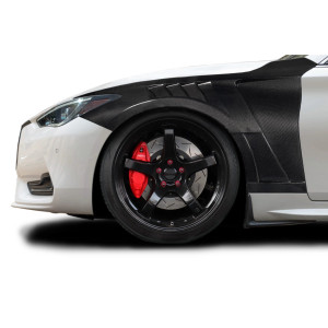 2017-2022 Infiniti Q60 Carbon Creations Koya Front Fenders - 2 Pieces - image 1