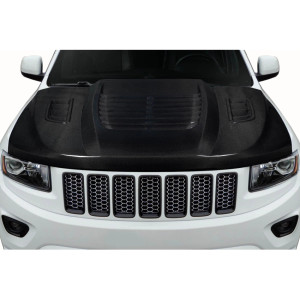 2011-2022 Jeep Grand Cherokee Carbon Creations Venom Hood - 1 Piece - image 1