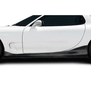 1993-1997 Mazda RX7 99 Spec Look Carbon Fiber Side Skirts - image 1