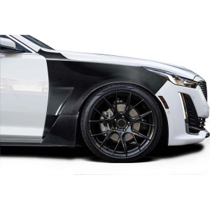 2020-2025 Cadillac CT5 Carbon Creations Impulse Front Fenders - 6 Pieces - image 1