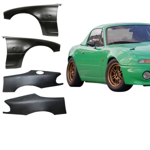 FRP ARIO Wide Body 18/23mm Fenders Set 4pc > Mazda Miata (NA) 1990-1997 - image 1