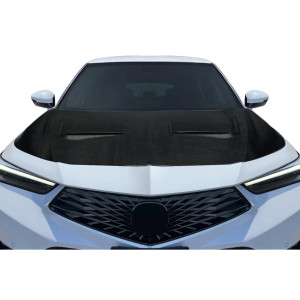 2022-2025 Acura Integra Carbon Creations Sakura Hood - 1 Piece - image 1